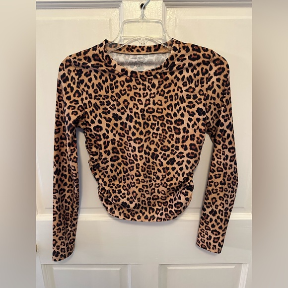 summersalt Other - Summersalt The Sunny Day Rash Guard - Leopard 4
